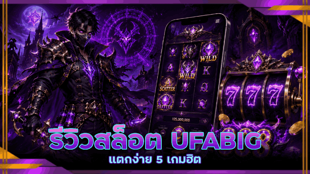 รีวิวสล็อต UFABIG แตกง่าย
