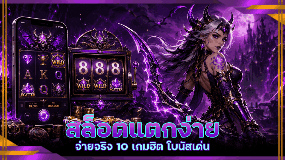 สล็อตแตกง่าย จ่ายจริง